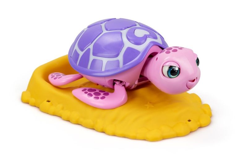 Silverlit, Rescue Turtle, interaktywny żółw składający jaja, fioletowy