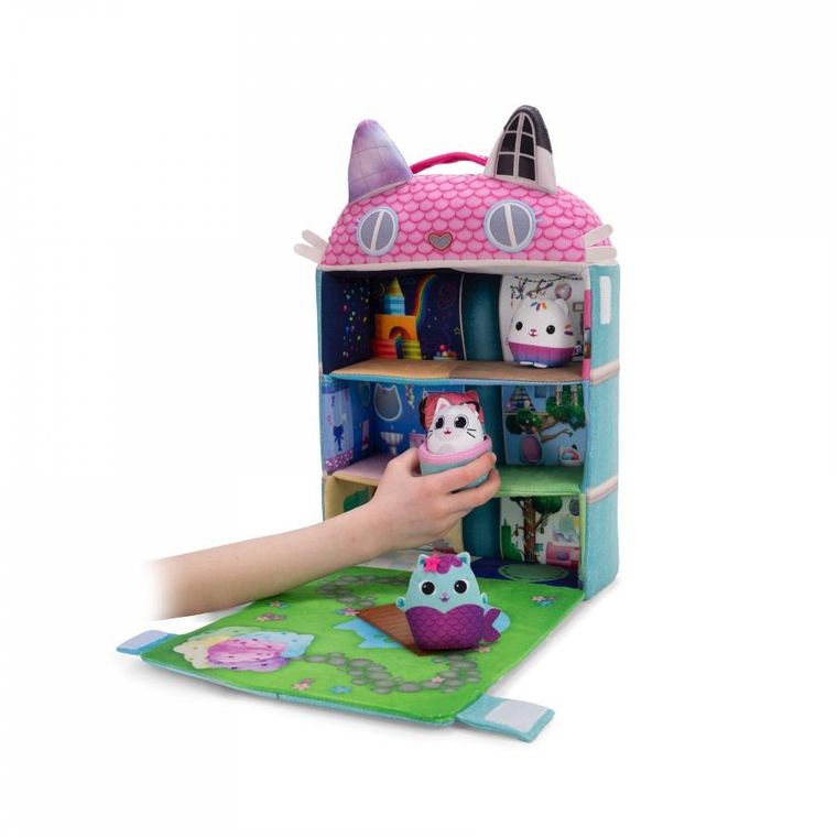 Simba, Koci Domek Gabi, pluszowy dom Gabi z maskotkami