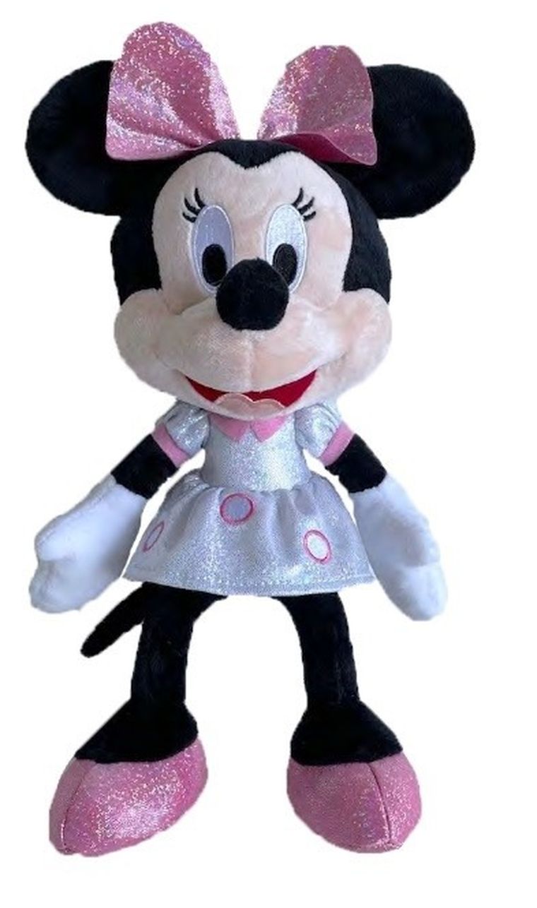 Simba, Myszka Minnie, błyszcząca, maskotka, 25 cm