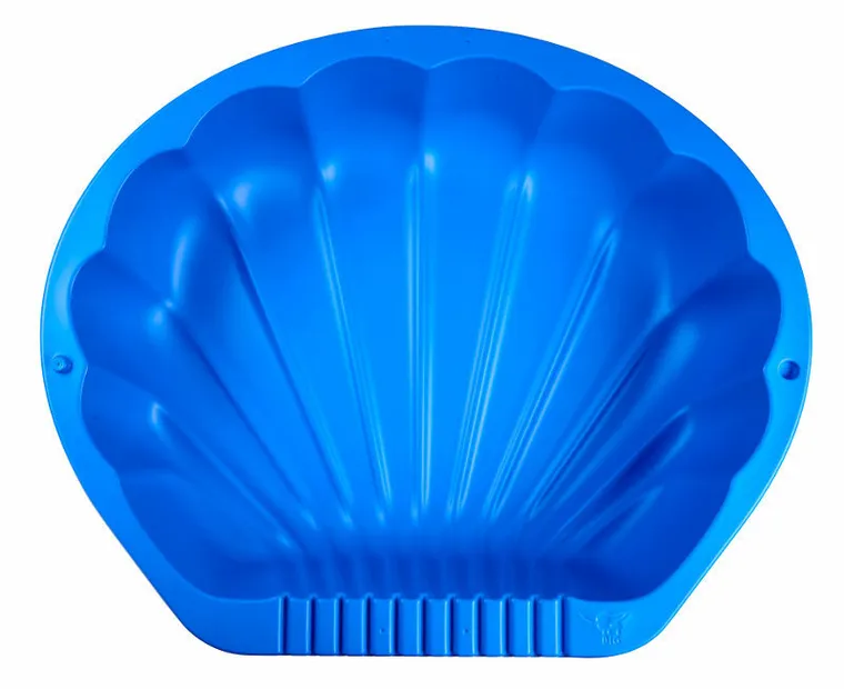 Simba, piaskownica muszelka, niebieska