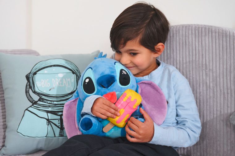 Simba, Stitch z lodem na patyku, maskotka, 25 cm