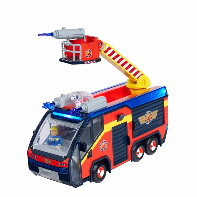 Simba, Strażak Sam, Jupiter, interaktywny wóz strażacki z figurkami