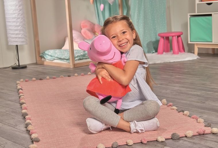 Simba, Świnka Peppa, maskotka, 33 cm