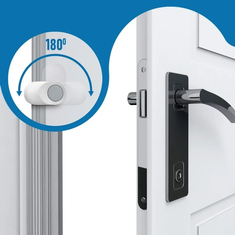 Sipo, zestaw blokad drzwi dla dzieci, regulowane ograniczniki, 2 szt.