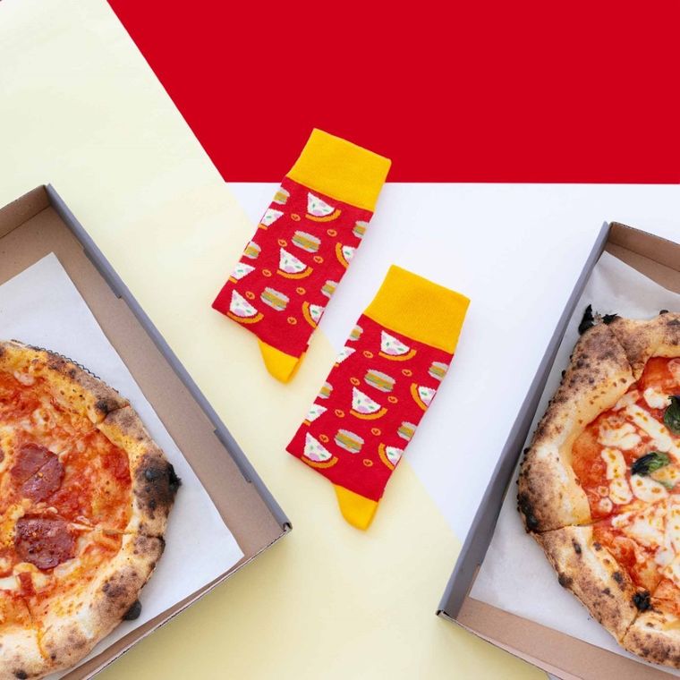 Skarpetki, czerwone, Adrian