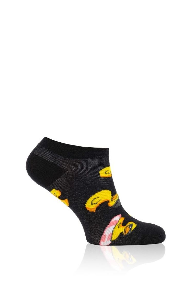 Skarpetki dziecięce, stopki, czarne, Italian Fashion