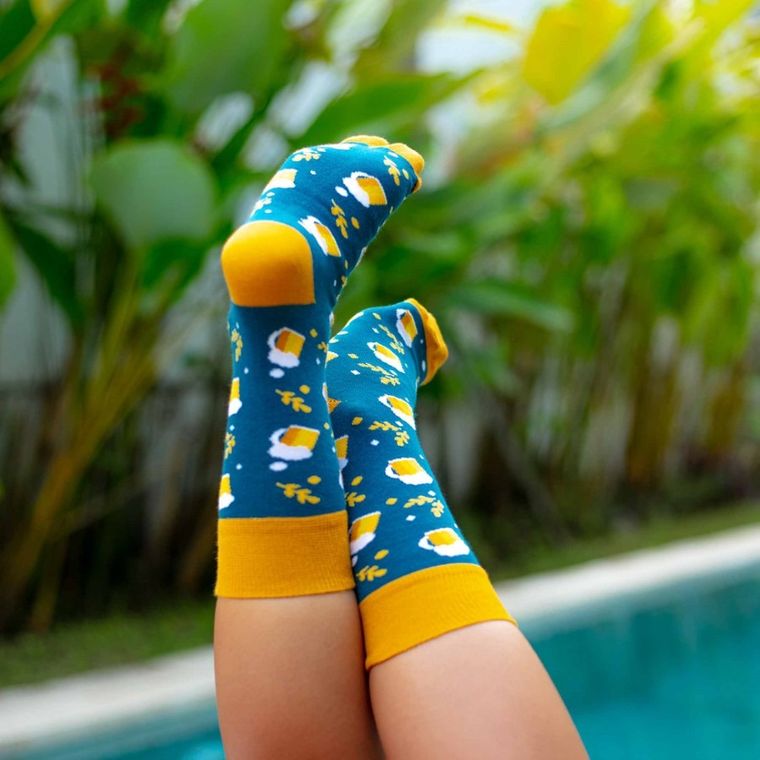 Skarpetki, niebieskie, Adrian