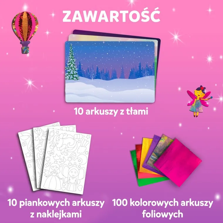 Skillmatics, Foil Fun, Jednorożce i Księżniczki, zestaw artystyczny