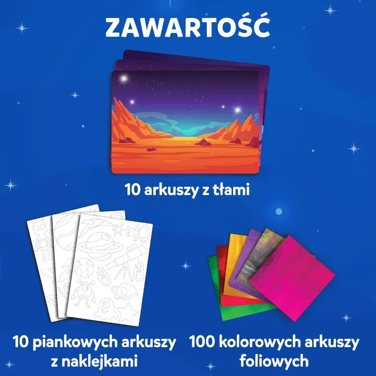 Skillmatics, Foil Fun, Kosmos, zestaw artystyczny
