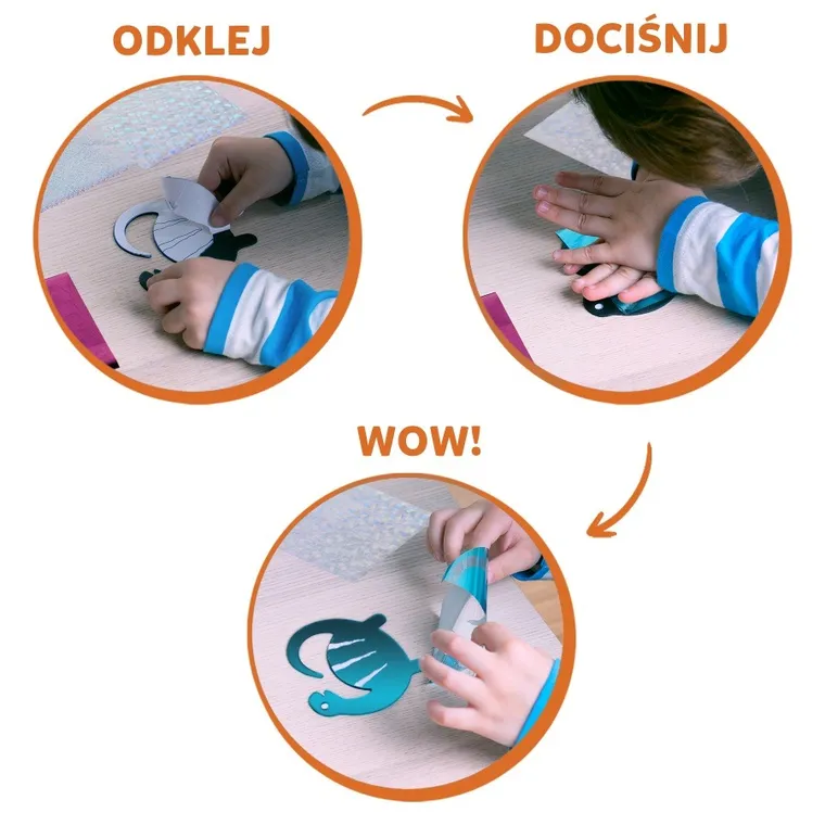 Skillmatics, Foil Fun, Kraina Dinozaurów, zestaw artystyczny