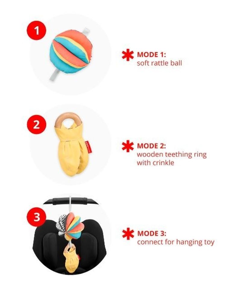 Skip Hop, Discoverosity, zawieszka do wózka, 3w1