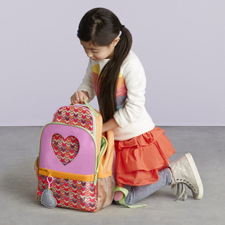 Skip Hop, Forget Me Not, Serce, plecak i lunchbox, zestaw