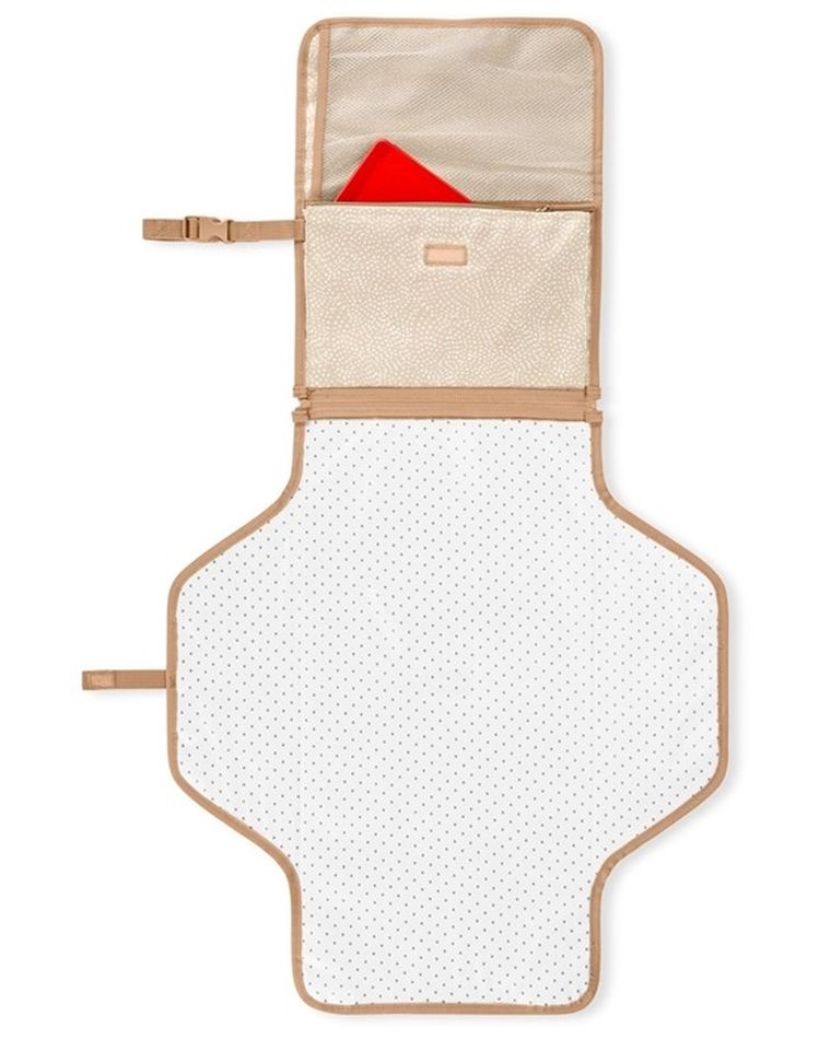 Skip Hop, Pronto, mata do przewijania, Beige Swirl Dot