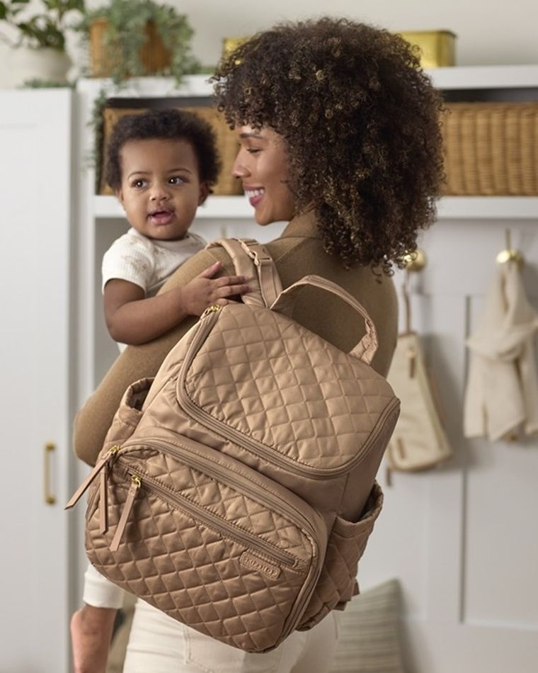 Skip Hop, torba do wózka, plecak, forma camel