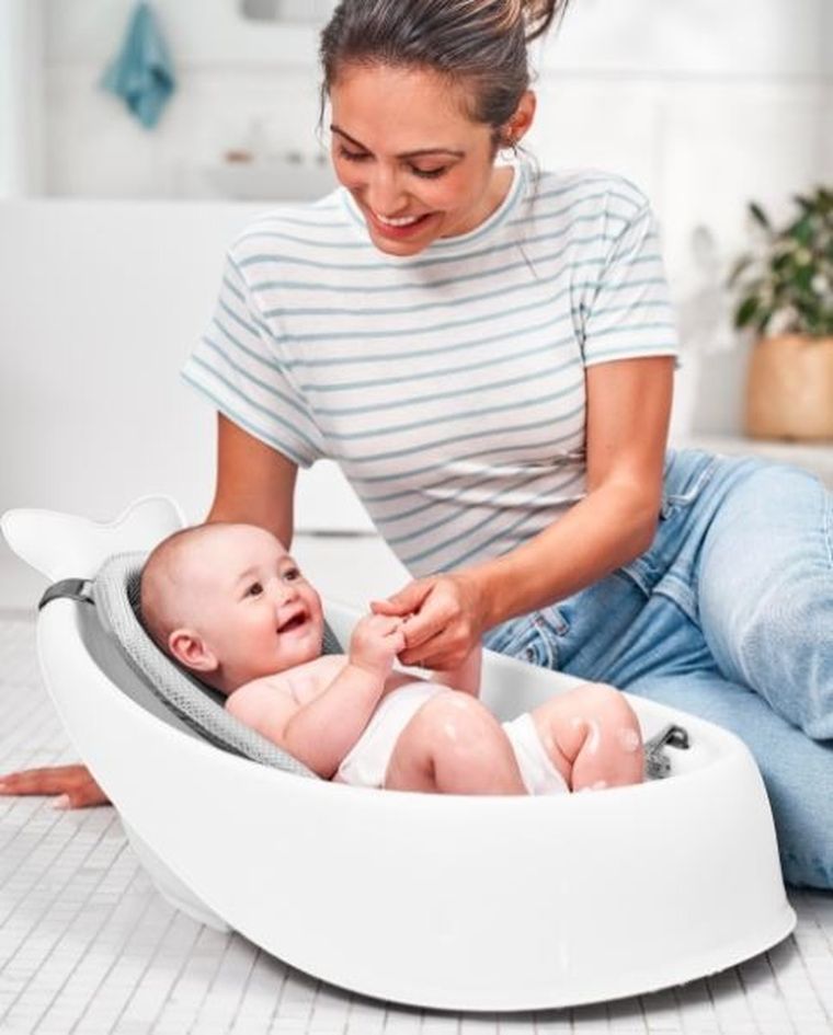 Skip Hop, Wieloryb Moby, wanienka, biała