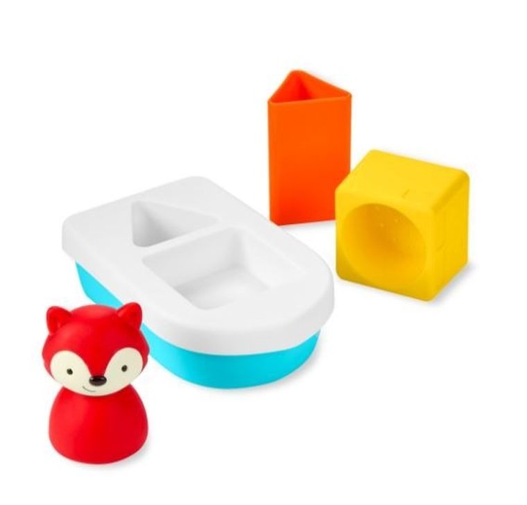 Skip Hop, Zoo, Łódka, zabawka do kąpieli z sorterem