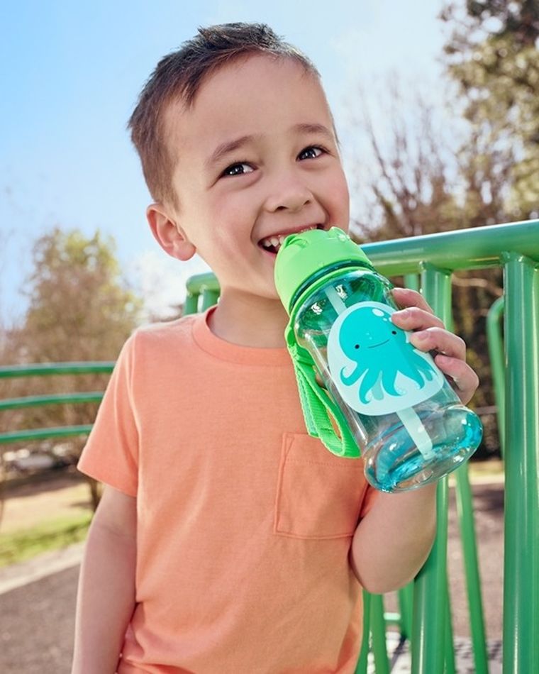 Skip Hop, Zoo Ośmiornica, Renew, bidon tritanowy, 355 ml