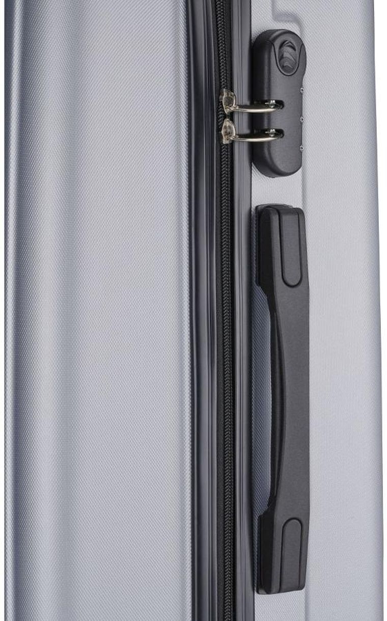 Slazenger, zestaw 2 walizek, 18 i 26 cali, silver