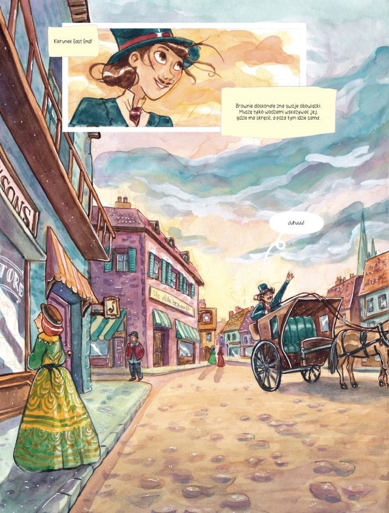 Śledztwa Enoli Holmes. Tom 6. Metro Baker Street