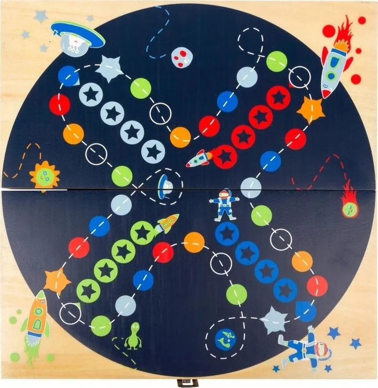 Small Foot Design, Kosmos, gra planszowa chińczyk