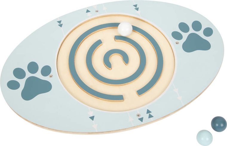 Small Foot, deska do balansowania z labiryntem, sky paw