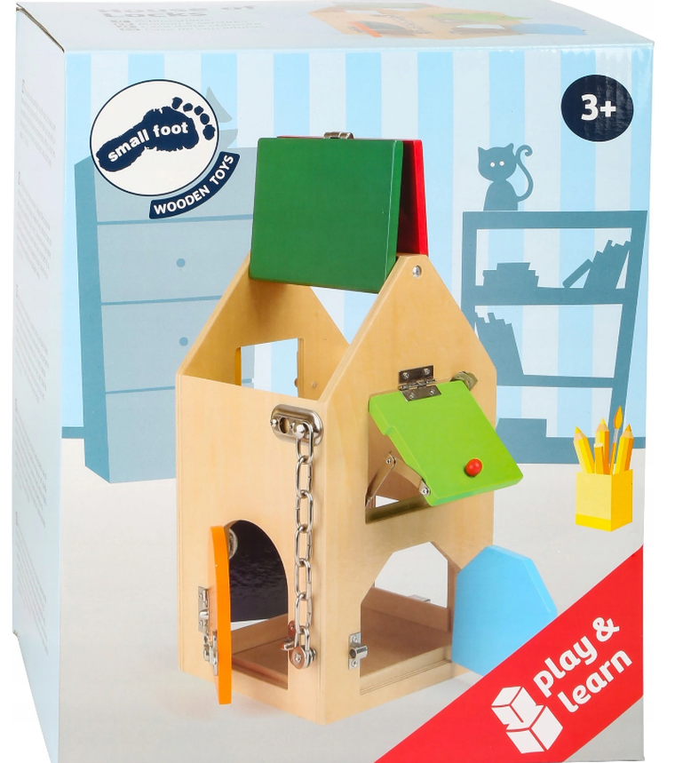 Small Foot, motoryczny domek, wiele zamków