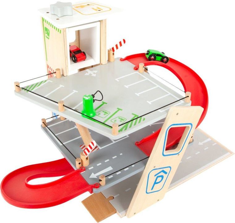 Small Foot, parking drewniany