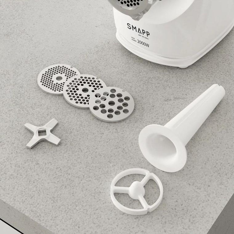 Smapp, maszynka do mielenia, biała