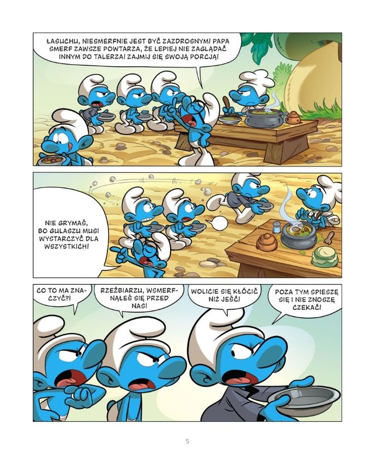 Smerfy i świat emocji. Smerf, który nie był miły