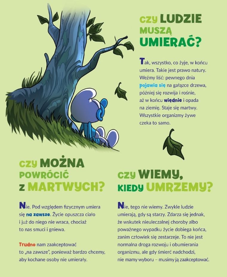 Smerfy i świat emocji. Tom 9. Smerf, który stracił przyjaciela