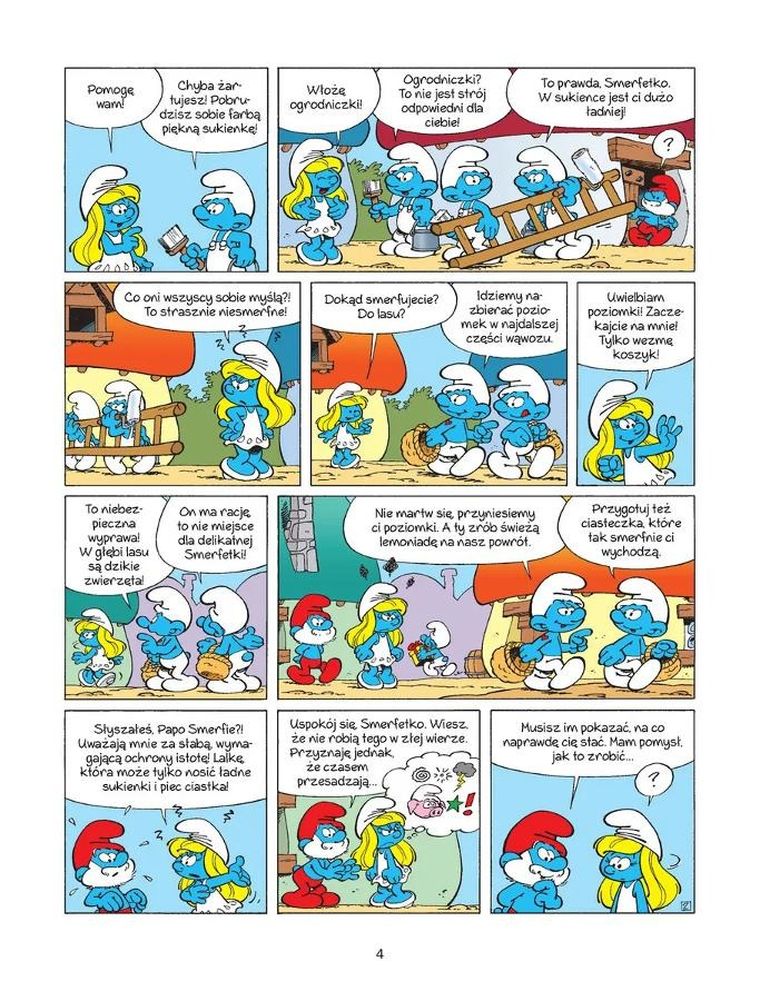 Smerfy. Mama Smerfetka