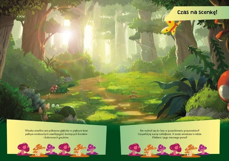 Smerfy. Wielki Film. Książka do wyklejania