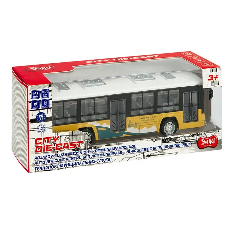 Smiki, Autobus, pojazd, światło i dźwięk, 1:32