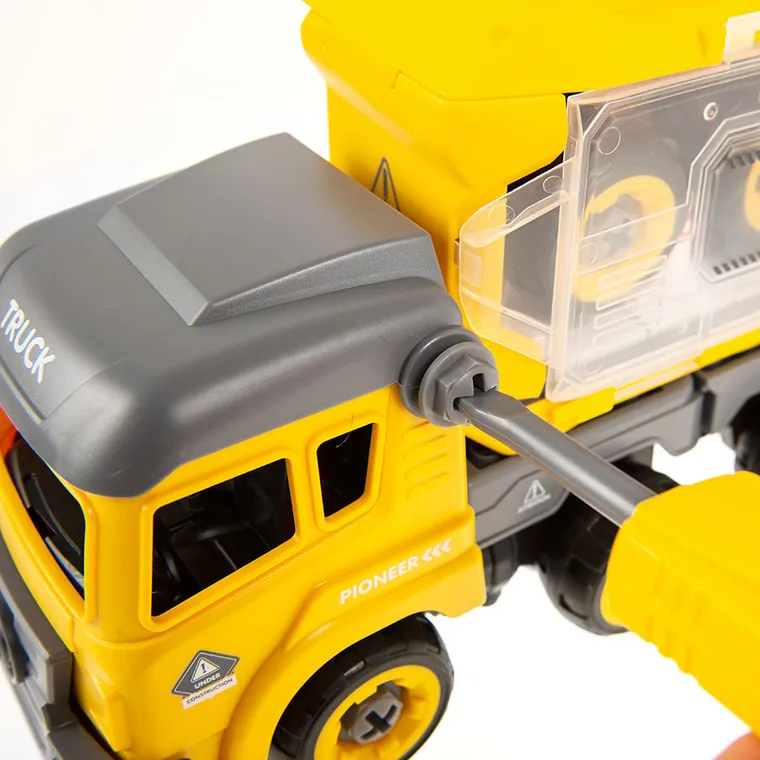 Smiki, ciężarówka transportowa z dźwiękiem, śrubokręt, zestaw