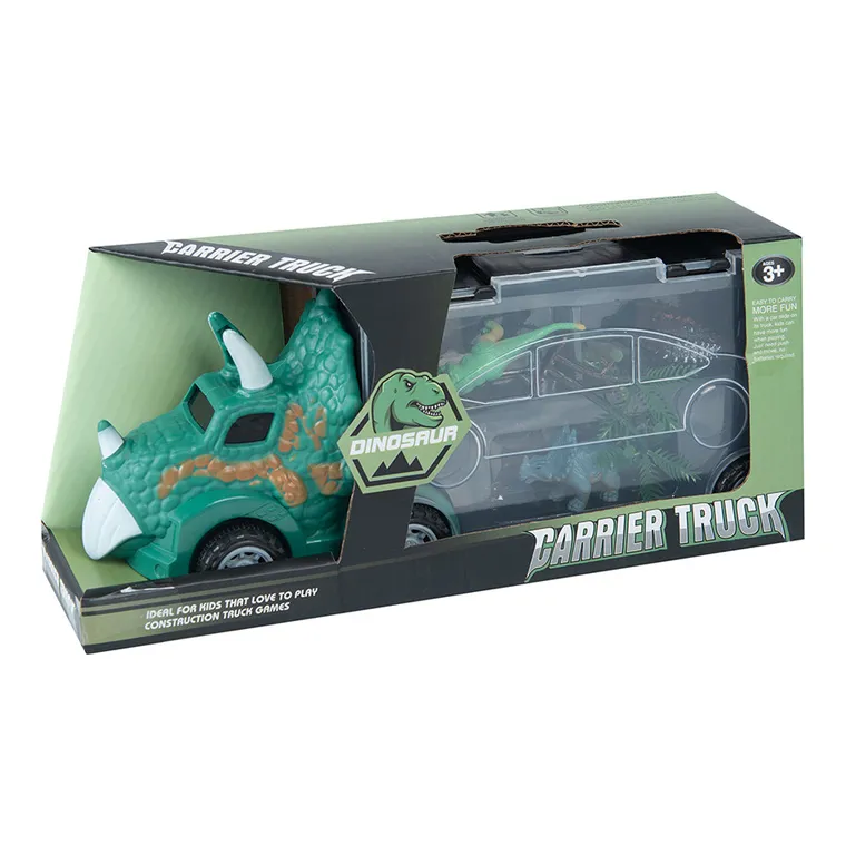 Smiki, Ciężarówka z dinozaurami, pojazd, 27 cm