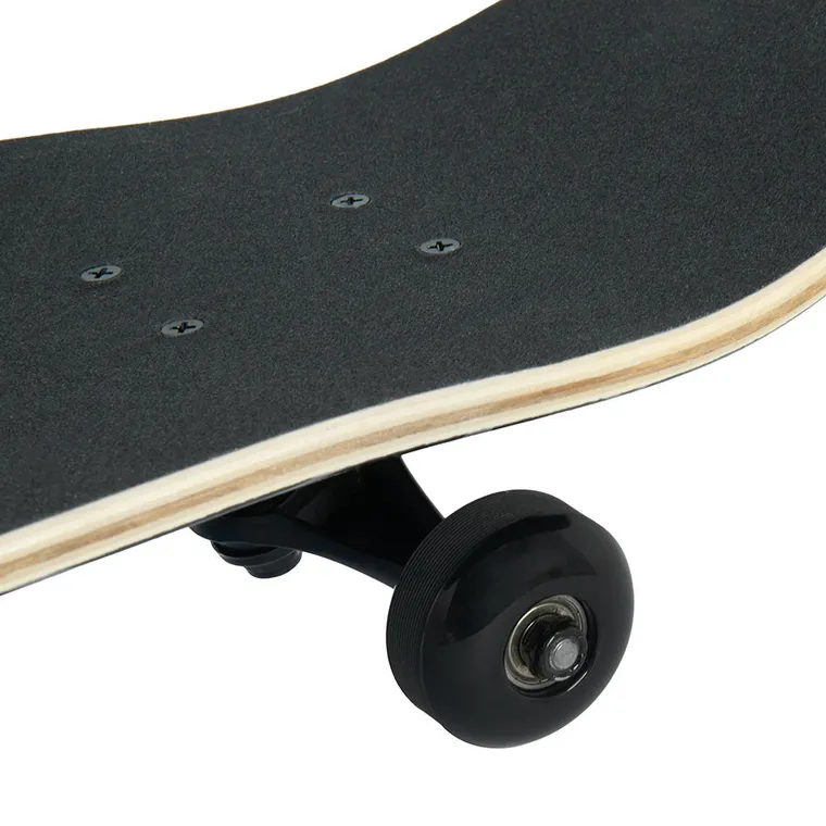 Smiki, deskorolka, czarna, pająk