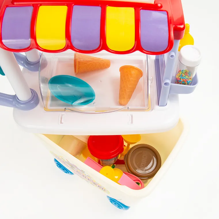 Smiki, Dough Ice Dream Cart, Lodziarnia, masa plastyczna