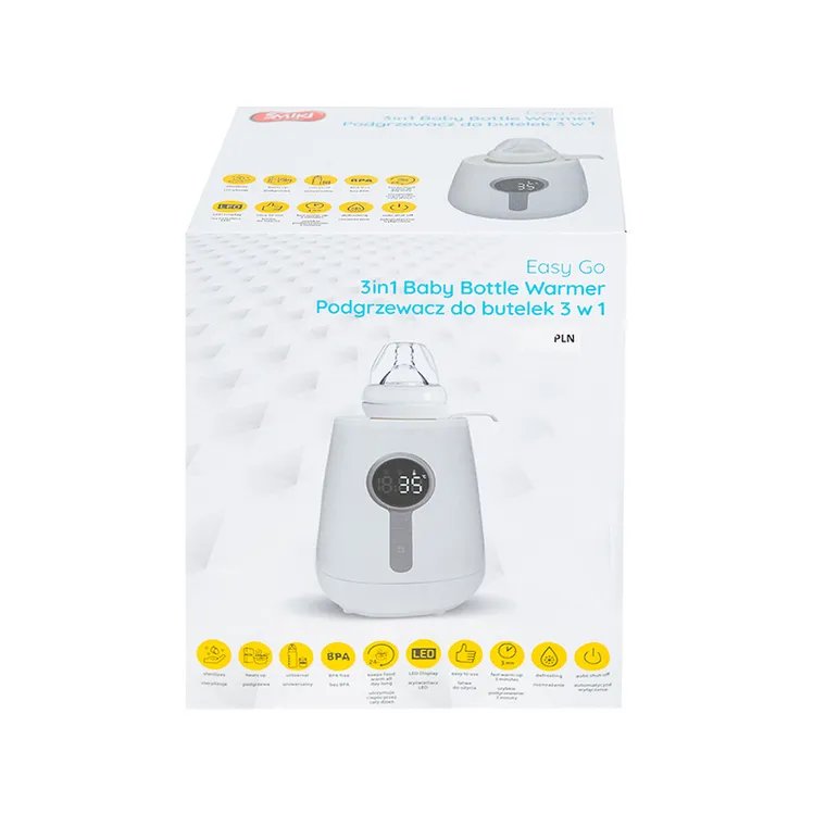 Smiki, Easy Go, elektroniczny podgrzewacz do butelek 3w1