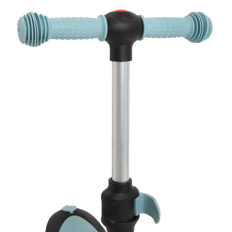 Smiki, hulajnoga 3-kołowa z siedzeniem, niebieska