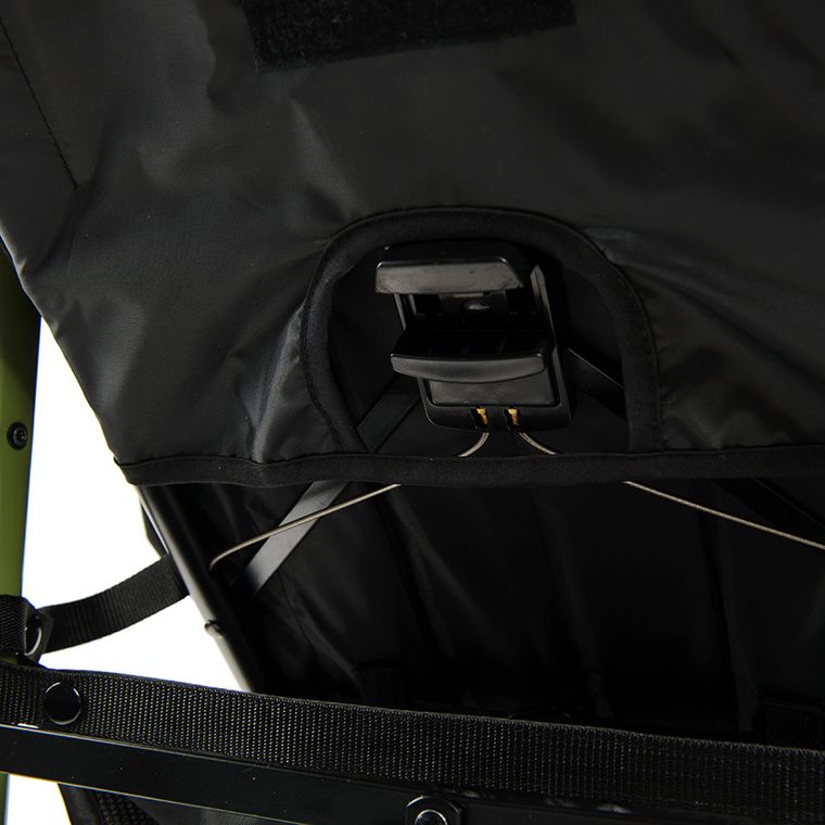 Smiki, Hurricane, wózek spacerowy, zielono-czarny