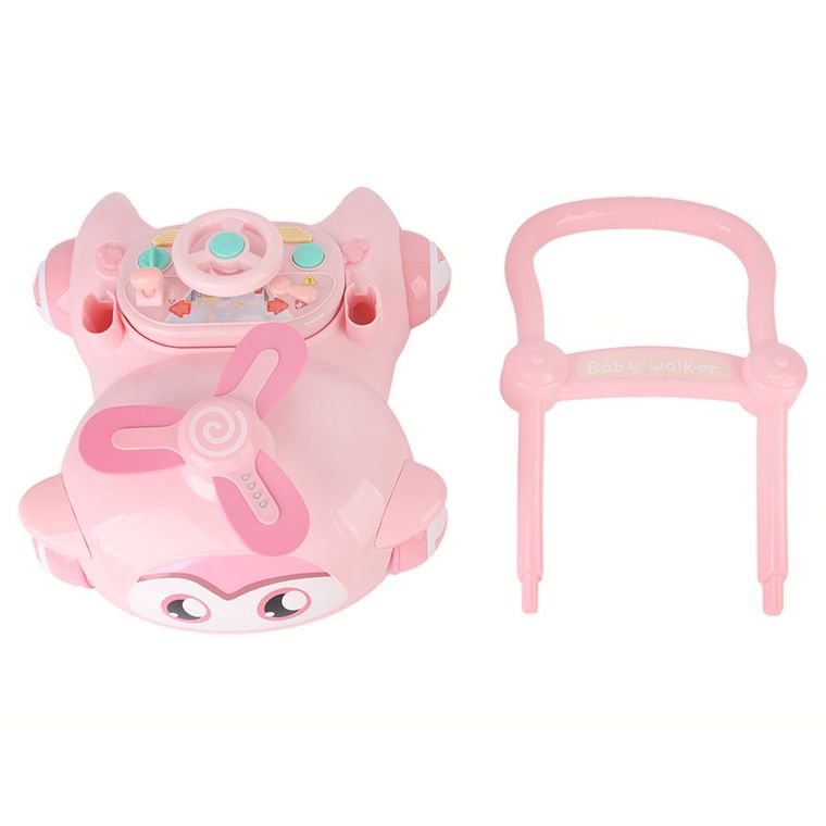 Smiki, Interactive Baby Walker, chodzik, samolocik, różowy