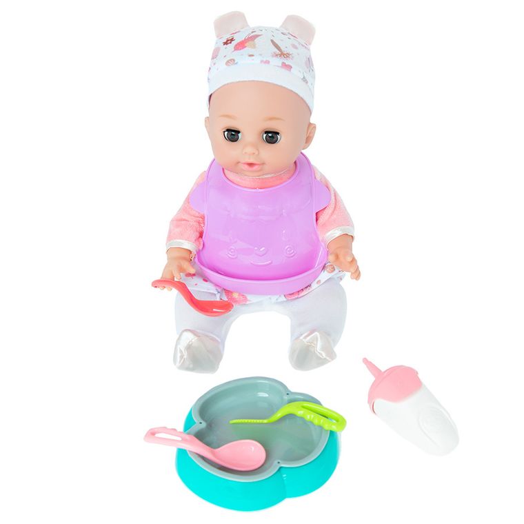 Smiki, interaktywna lalka bobas z akcesoriami