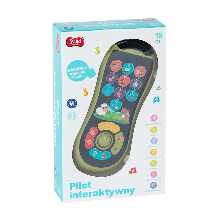 Smiki, Interaktywny pilot, zabawka niemowlęca