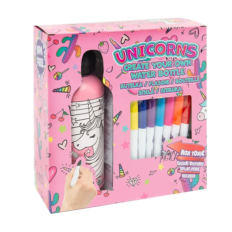 Smiki, Jednorożec, butelka do kolorowania