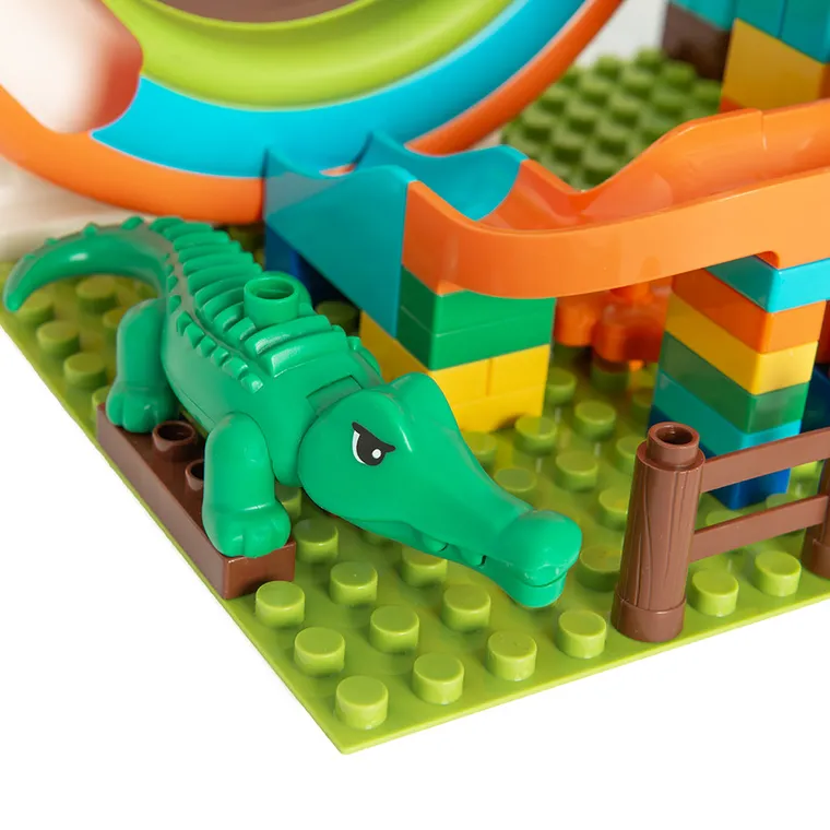 Smiki, klocki konstrukcyjne z kulodromem i figurkami, 142 elementy