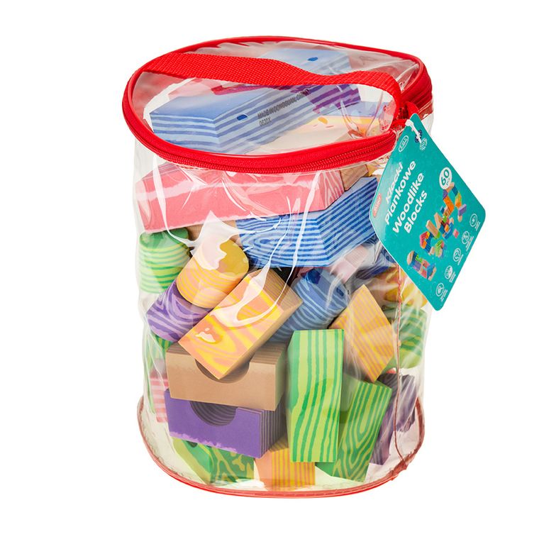 Smiki, klocki piankowe, 60 elementów