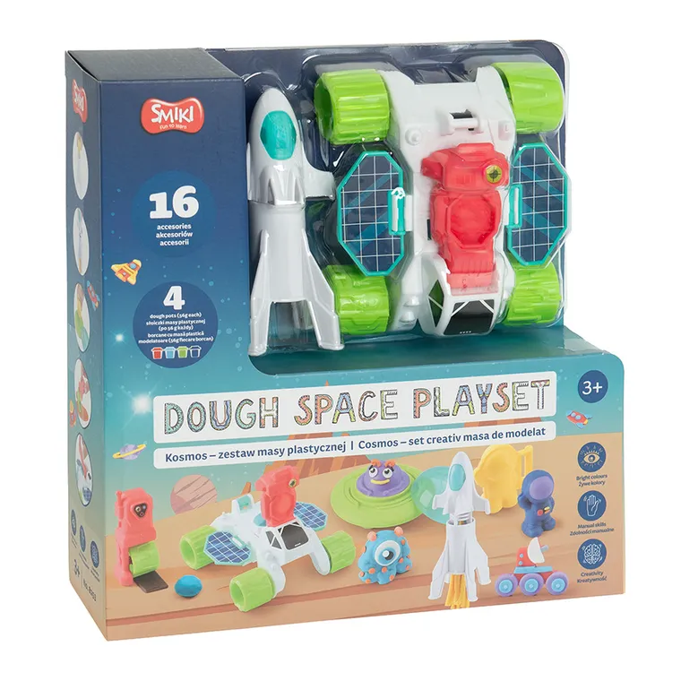 Smiki, Kosmos, masa plastyczna, 4 kolory i akcesoria