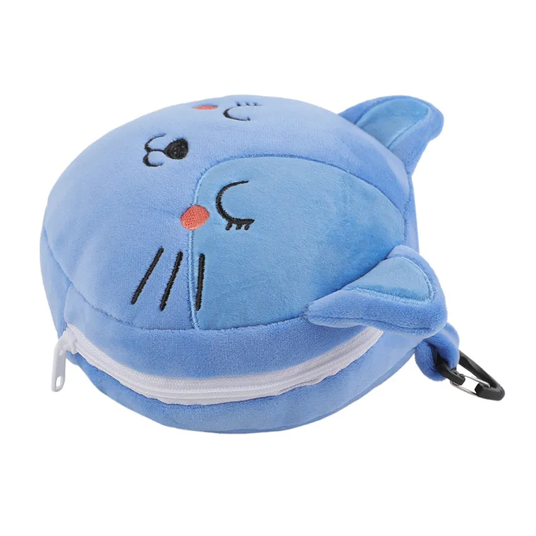 Smiki, Kot, zestaw akcesoriów, poduszka podróżna + opaska na oczy