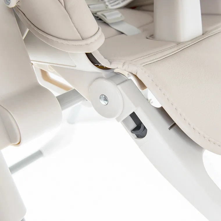 Smiki, krzesełko do karmienia, jasny beż