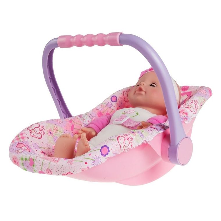 Smiki, lalka bobas w foteliku samochodowym, 33 cm